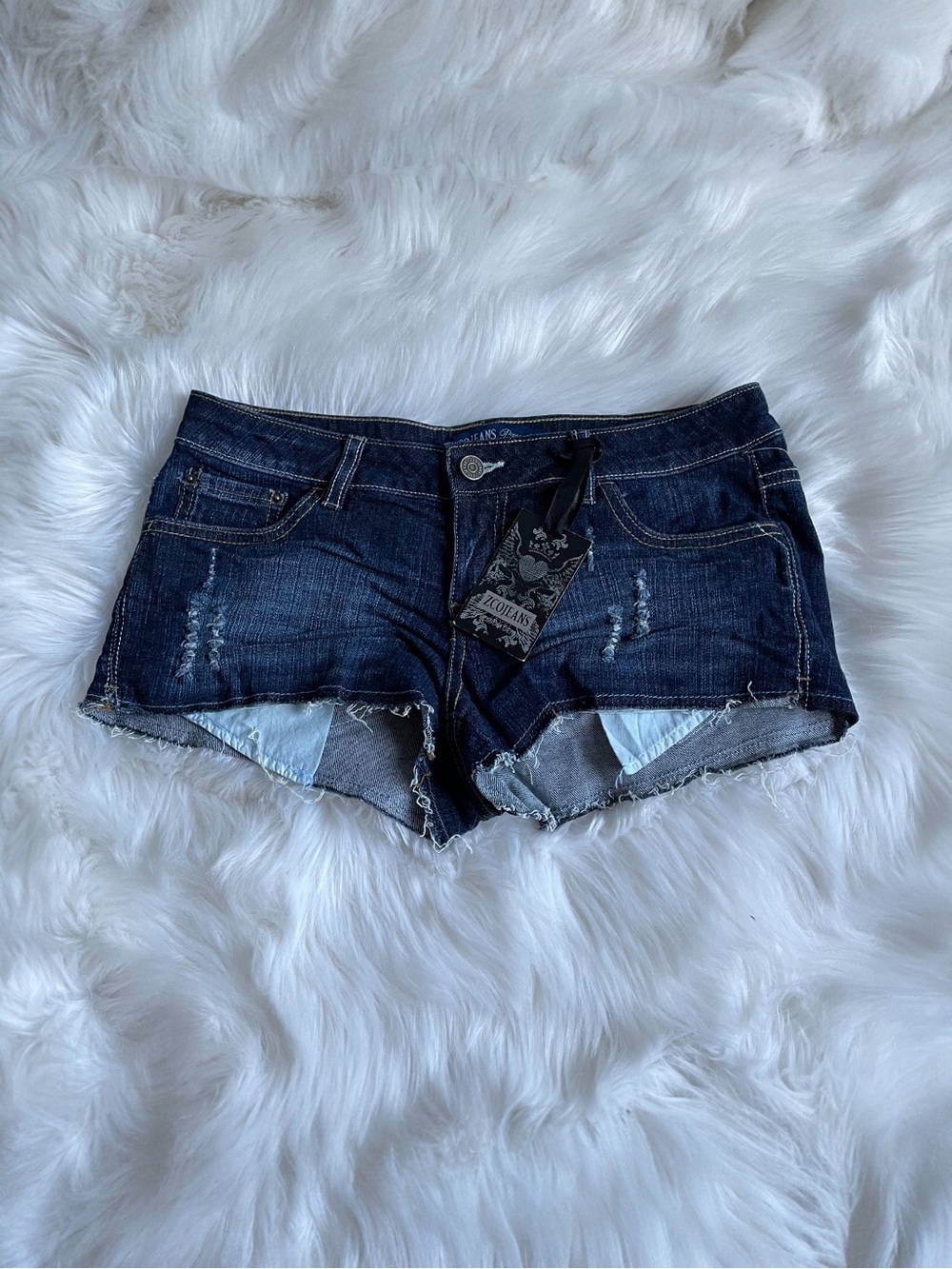Zco Jeans Denim Super Short Shorts